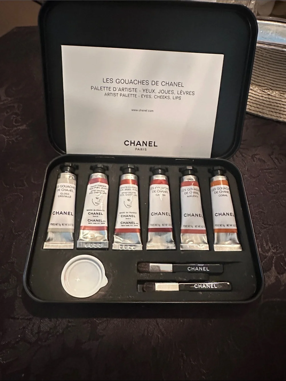 Chanel lip color palette
